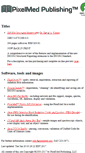 Mobile Screenshot of pixelmed.com